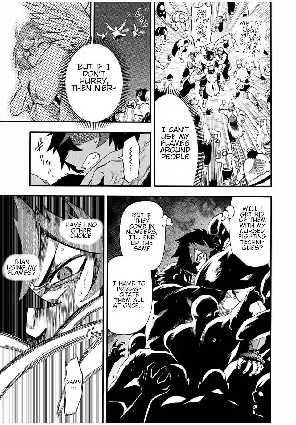 Jigoku no Gouka de Yaka re Tsuzuketa Shounen. Saikyou no Honou Tsukai to Natte Fukkatsu Suru. Chapter 74 4